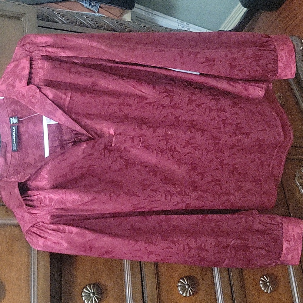 Rafaella Deep Red Women's Blouse